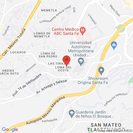 Dr. Javier Zúñiga Varga map