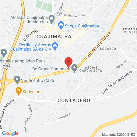 Terapia Física y Rehabilitación ALMM map