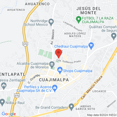 Amelodent - Dentistas en CDMX map