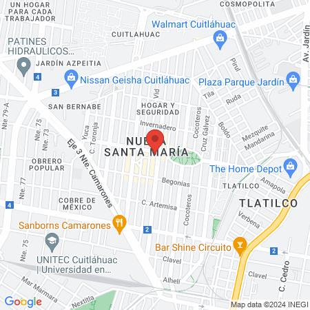 Sicarú Salon de uñas map