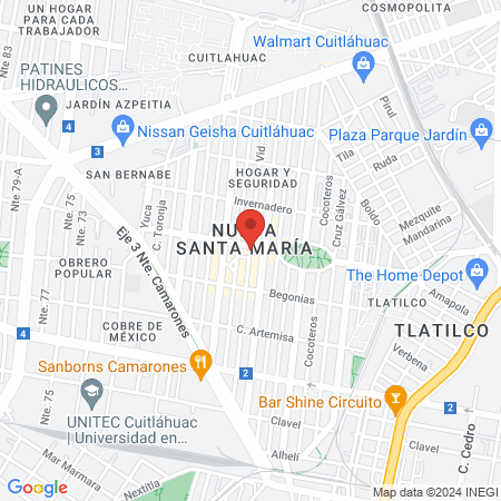 Estetica "Luí” map