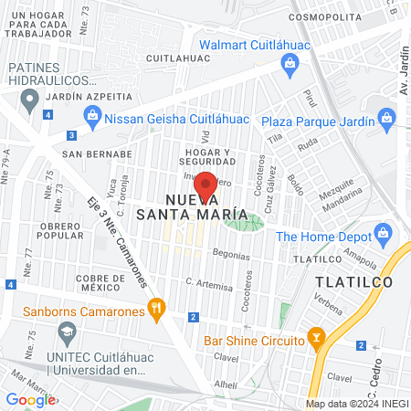 Cirujano Dentista Irma Salazar map