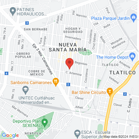 Consultorio Dental RM map