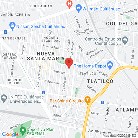 Gonzalez Lago Isabel Ma map