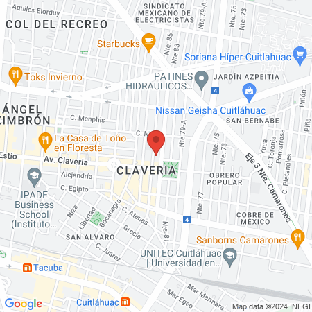 Ozonoterapia Efectiva map