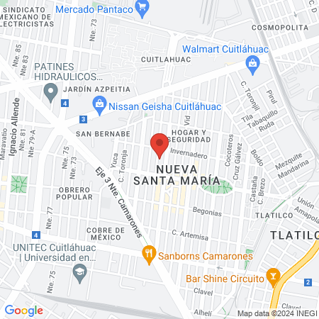 Cihuacóatl Veterinaria map