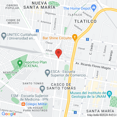Dentista 24 horas Emergencia Dental, EndoDental CDMX map