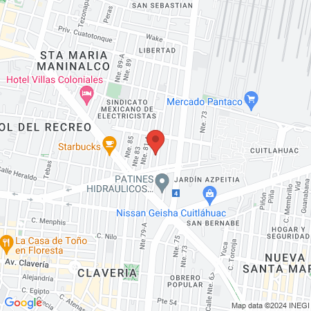 Dra. Diana Salazar map