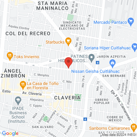 ESTÉTICA UNISEX GGEMS map