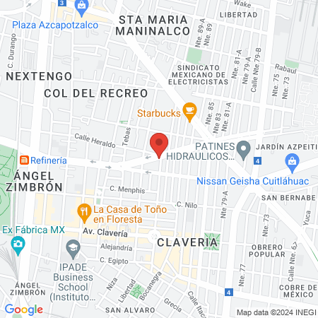 TOP HAIR COLECTION ESTETICAS map