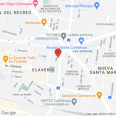 TOTAL BODY Pole & Barre Studio map