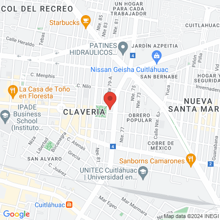 Massari Crew Barbería map