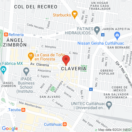 Dr. Sergio Berumen Torres map