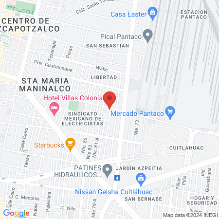 Seitonk de México map