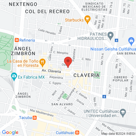 FRFisioyRehaFabiolaRamirez map