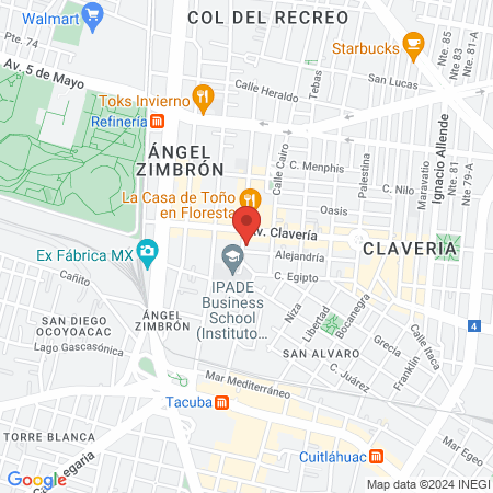 Veterinaria Yonan Mendoza map