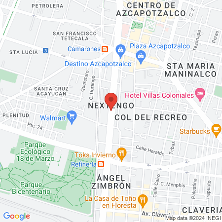 Dentibrackets Pabellón Azcapotzalco map