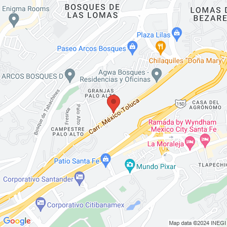 Innovation Tools SA de CV map