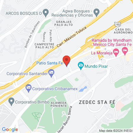 d-ntal Santa Fe Park Plaza map