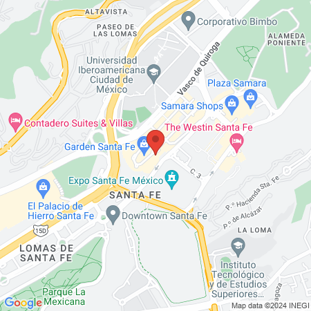 Clínica Dental Santa Fe S.C. map