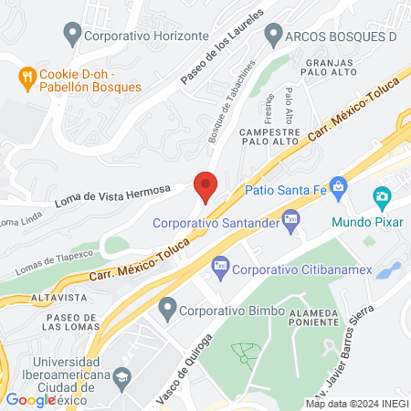 CENTRO ODONTOLOGICO SANTA FE map