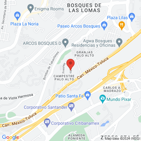 Yelin Zabicki Samuel Carlos map