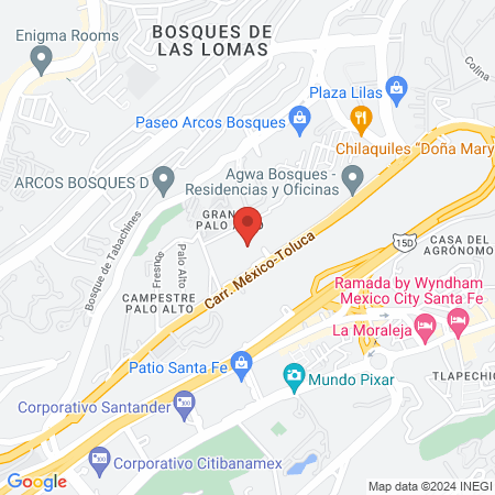 Hospetal Veterinario map