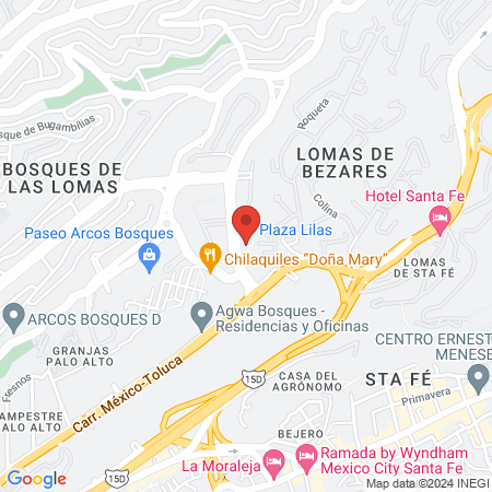 Clínica Veterinaria Lilas map