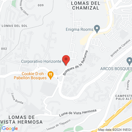 Grupo Dental Bosques map