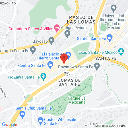 dentalia Centro Santa Fe map