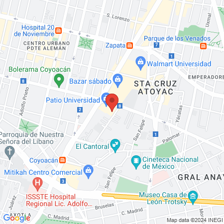 Sports World Universidad map