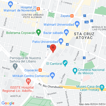 Dra. Paola Oropeza - Ortodoncia map