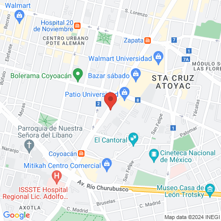Dra. Ana Paola Oropeza Enriquez, Dentista - Odontólogo map
