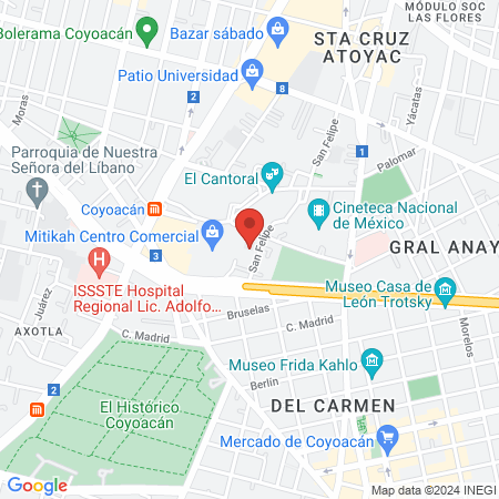 Dr. Jair Rosas - Coloproctólogo en CDMX map