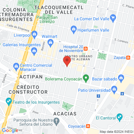 CENTRO HOLISTICO OZONO map