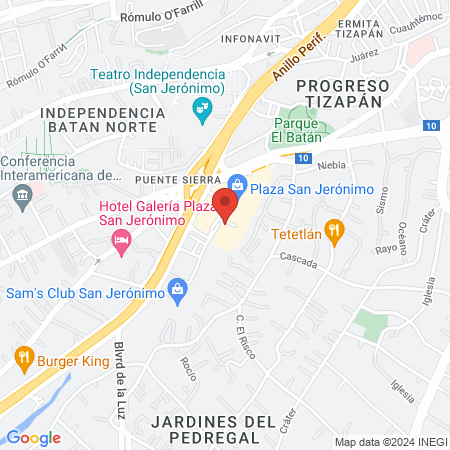 BodyBrite Plaza San Jerónimo map