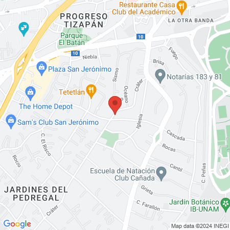 Spa Elite PEdregal map