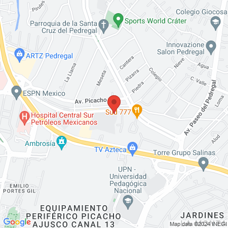 Gimnasios Heladio map