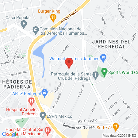 Jorge Aguirre Mariño map