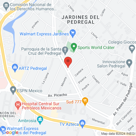 Pediatra Daniela Medina García map