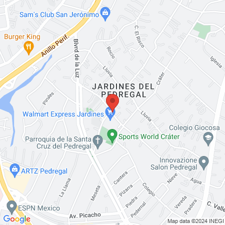 Hospital veterinario Círculo Azul map