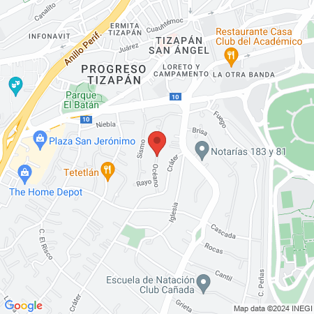 Juana Hernández Domínguez map