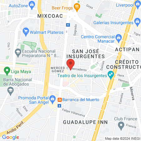 El Lugar de Victor map