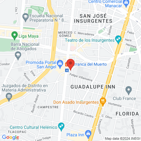 peluqueria la elegante map