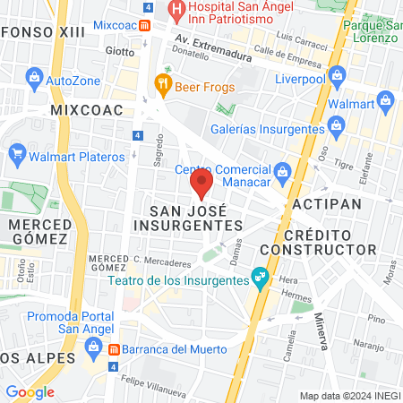 Nube 9 Salón Spa map