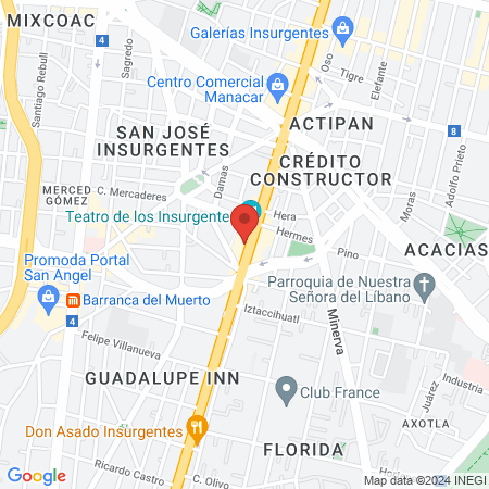 Spa Sáasil Insurgentes map