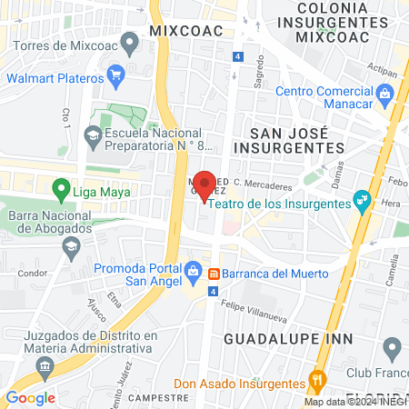 CENTRO DEPORTIVO UNION FAMILIAR map