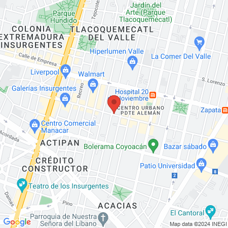 Detox del Alma Estudio map