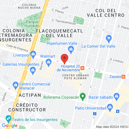 Jazzercise Del Valle map