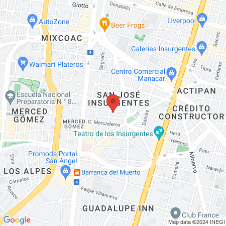 Directorio Homeopático map